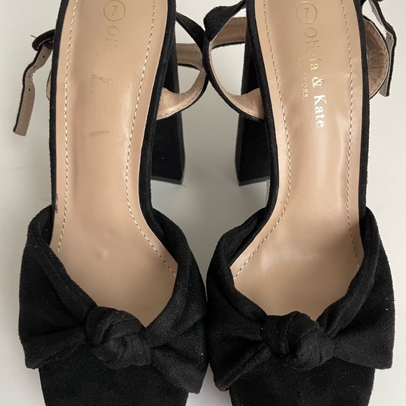 BLACK HEEL SANDALS SIZE
7. - Picture 3 of 12